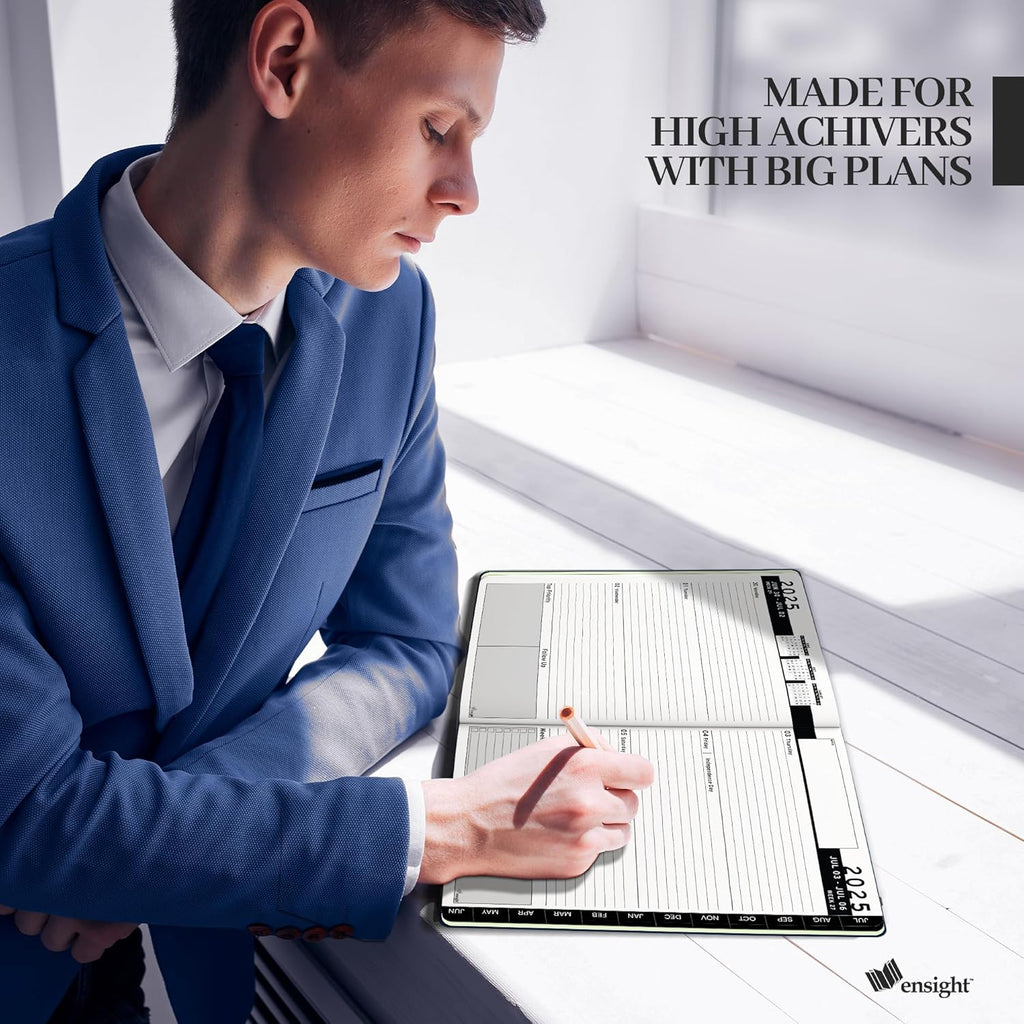 Leather Planner Jun 2025 - Jul 2026