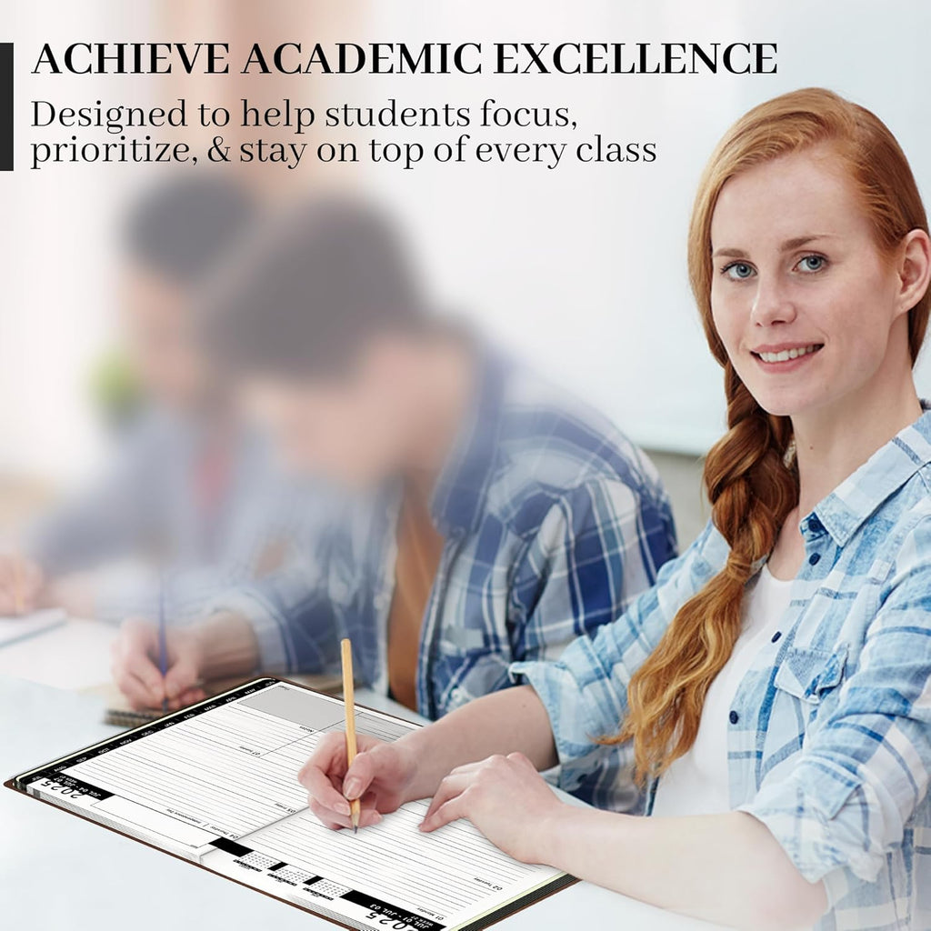 Leather Planner Jun 2025 - Jul 2026