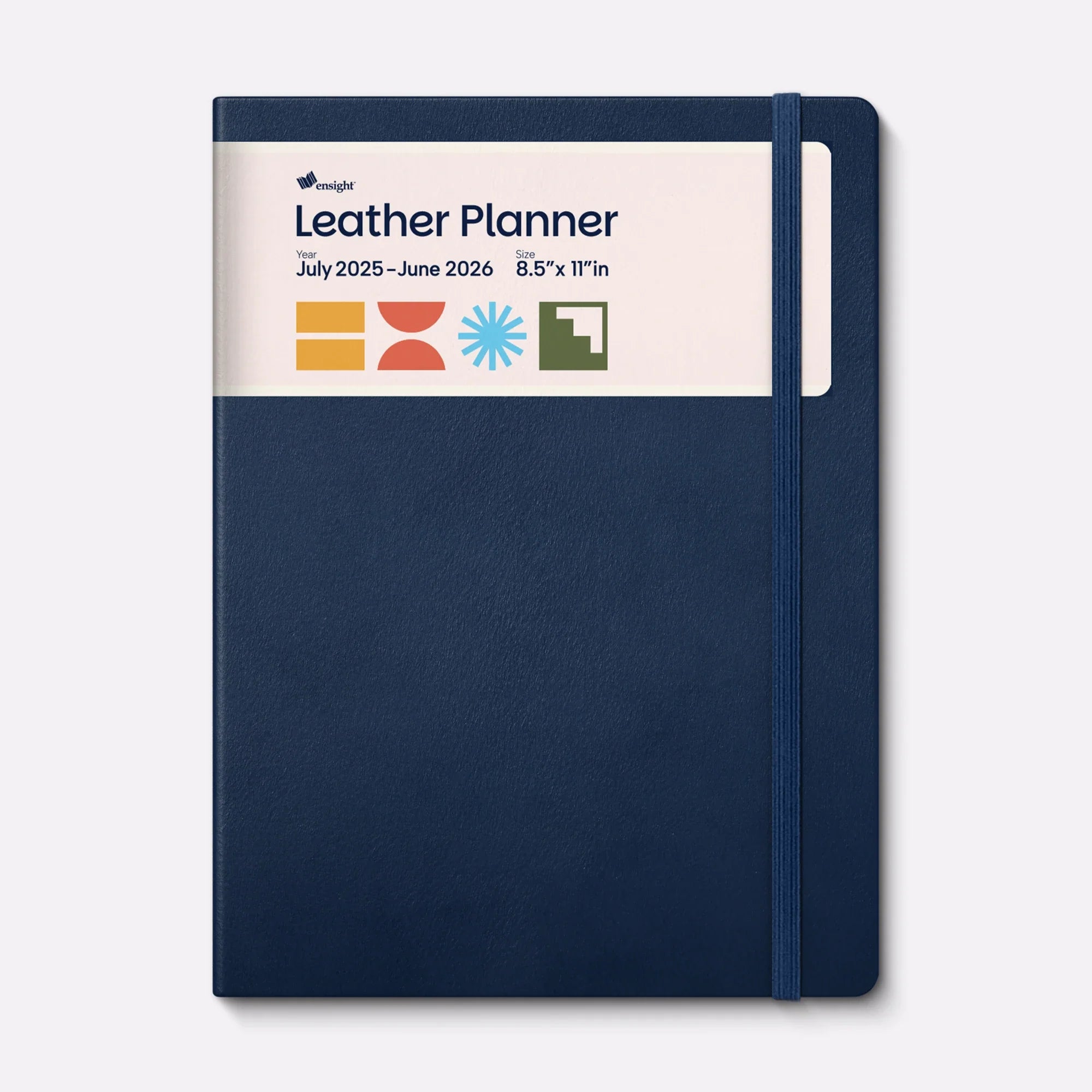Leather Planner Jun 2025 - Jul 2026