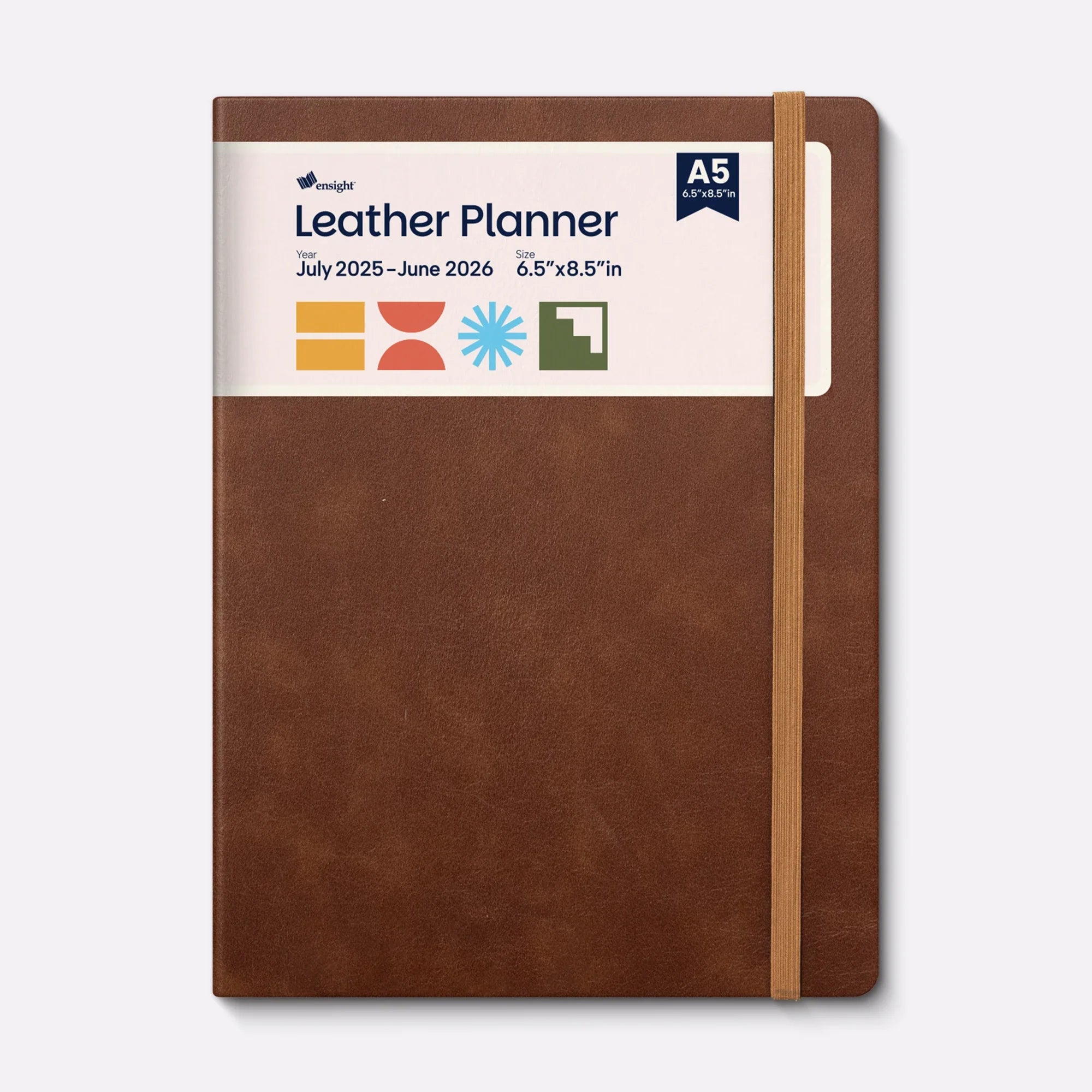Leather Planner Jun 2025 - Jul 2026