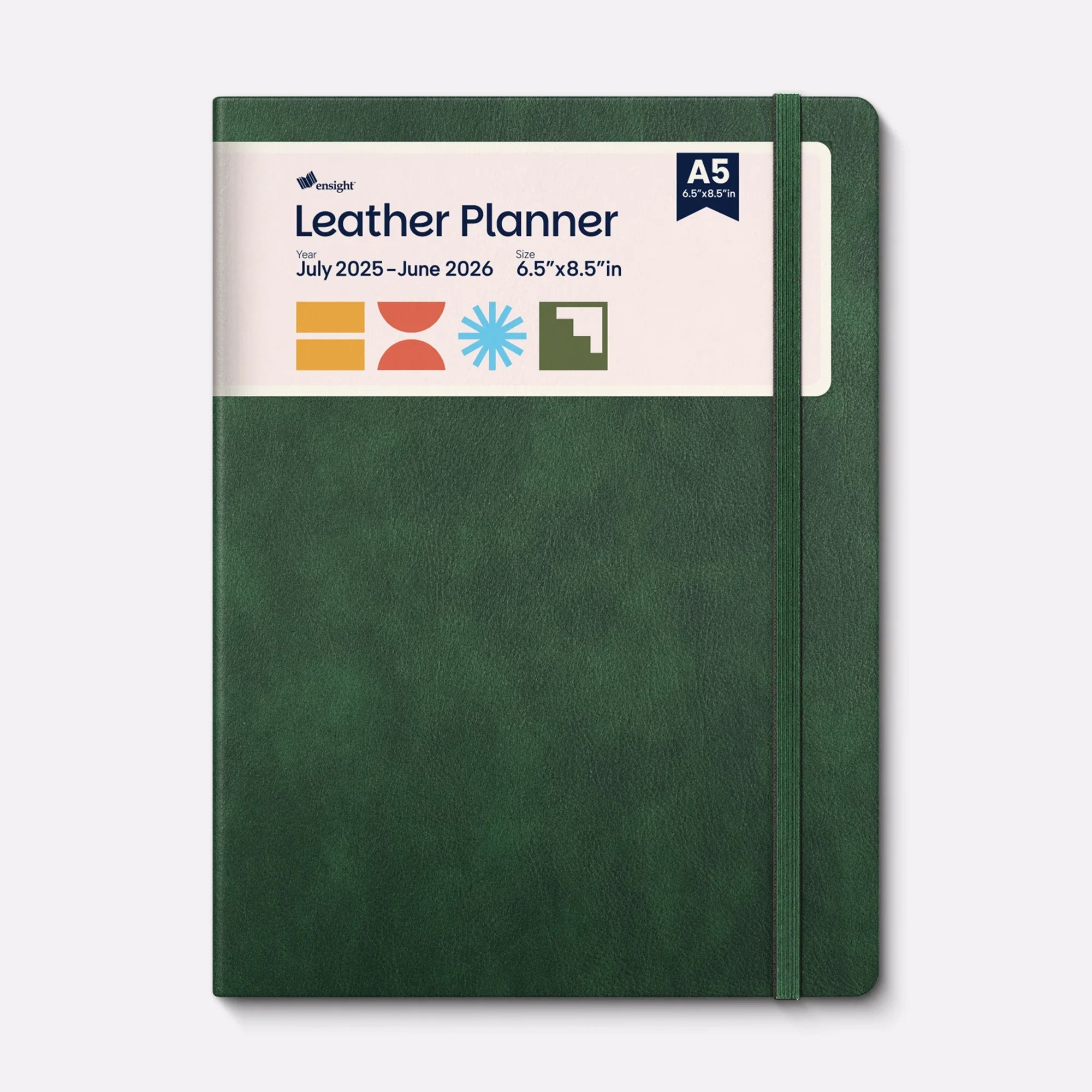 Leather Planner Jun 2025 - Jul 2026