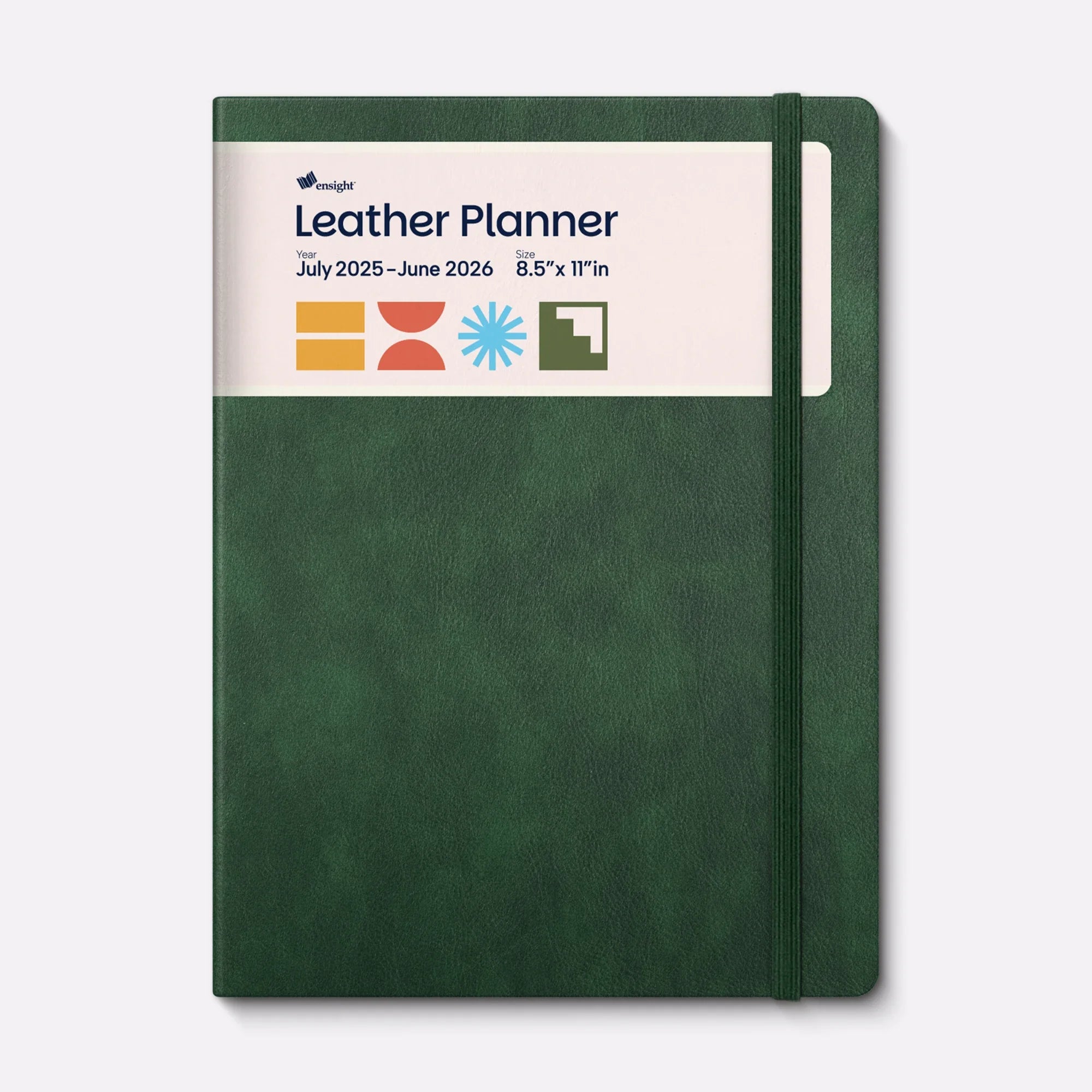 Leather Planner Jun 2025 - Jul 2026